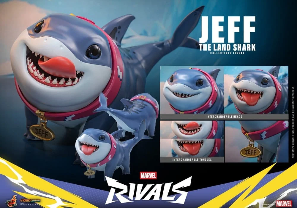 Marvel Rivals - Non-Scale Figure - Jeff the Land Shark