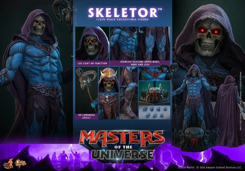 Masters of the Universe - Scale Action Figure - Skeletor