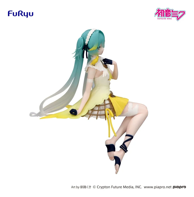 Character Vocal Series - Noodle Stopper Figure - Miku Hatsune (Canary)