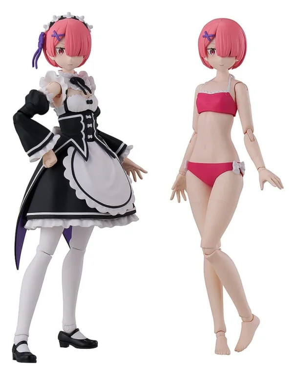 Re:ZERO - KADOKAWA PLASTIC MODEL SERIES - Ram (DX Ver.)