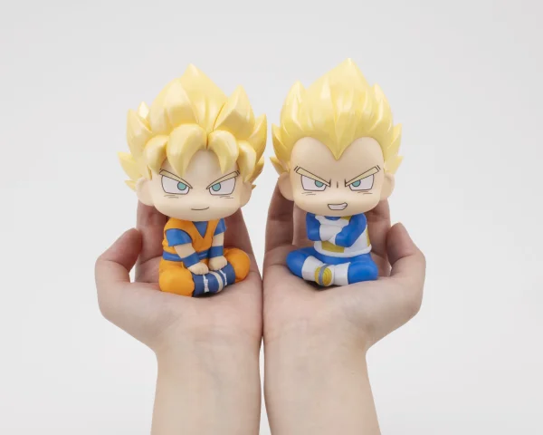 Produktbild zu Dragon Ball - Look Up Series - Super Saiyan Son Goku (Mini) & Super Saiyan Vegeta (Mini) (Set)