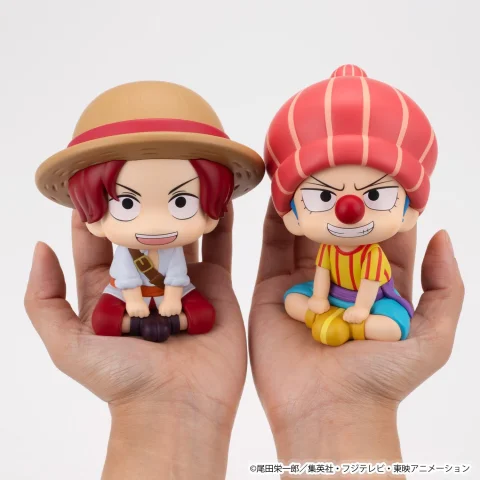 Produktbild zu One Piece - Look Up Series - Red-Haired Shanks (Childhood Ver.) & Buggy (Childhood Ver.) (Set)