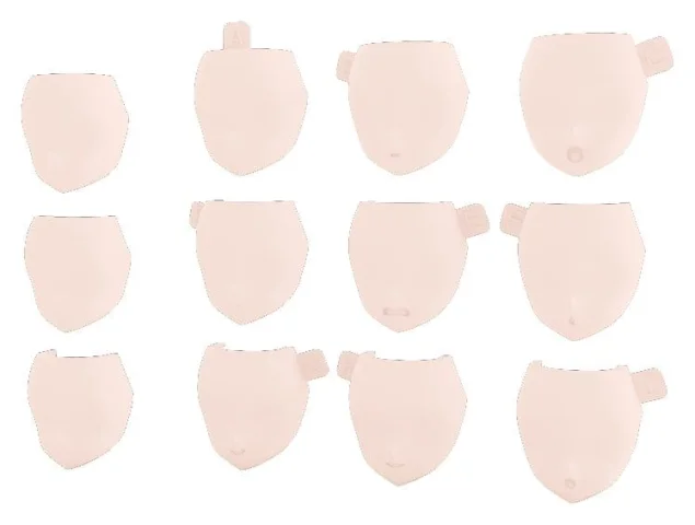 Produktbild zu Megami Device - Plastic Model Kit Zubeh&ouml;r - M.S.G Face Set Buster Doll (Skin Color C)