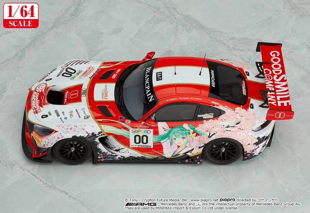 Character Vocal Series - Miniature Car - Good Smile Hatsune Miku AMG (2017 SPA24H Ver.)