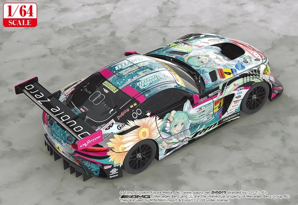 Character Vocal Series - Miniature Car - Good Smile Hatsune Miku AMG (2017 SUPER GT Ver.)