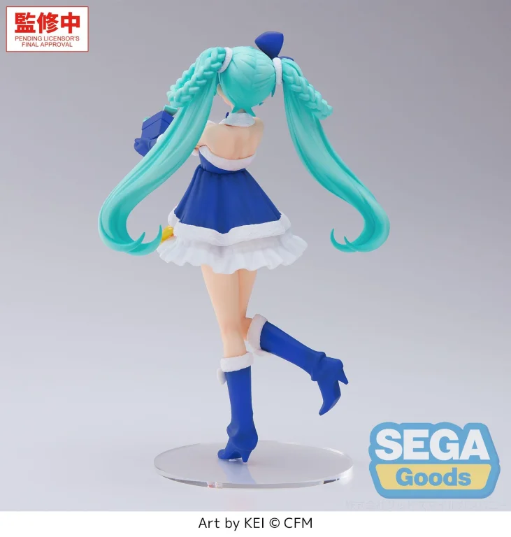 Character Vocal Series - High Premium Figure - Miku Hatsune (Sapphire Christmas Ver.)