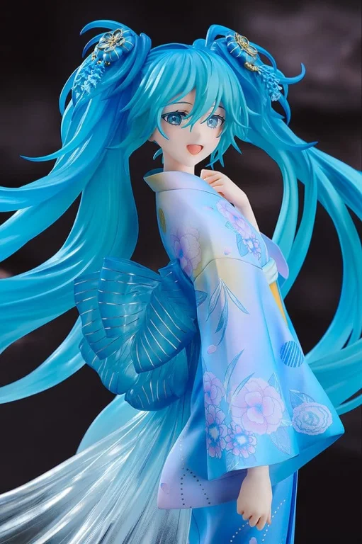 Character Vocal Series - Scale Figure - Miku Hatsune (Music & Fire Works Ver.)