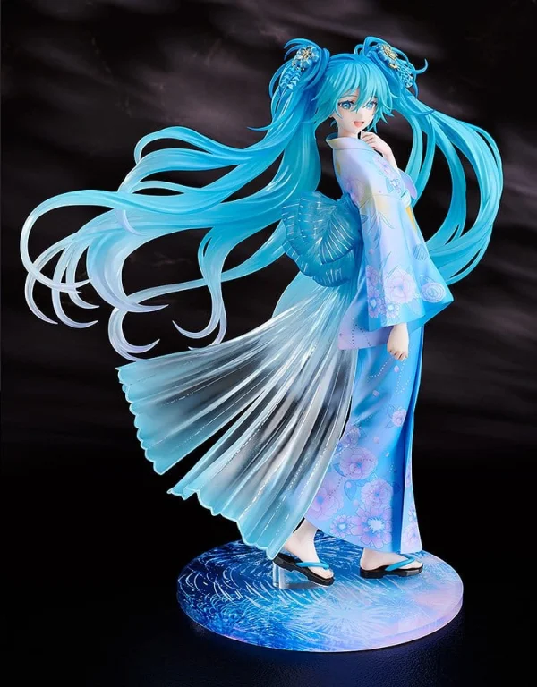 Character Vocal Series - Scale Figure - Miku Hatsune (Music & Fire Works Ver.)