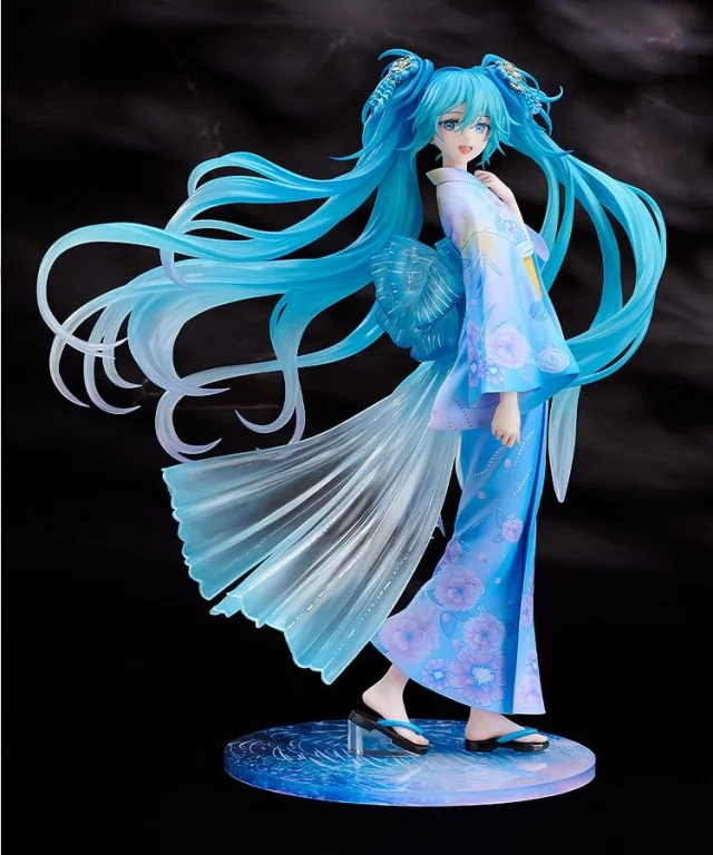 Character Vocal Series - Scale Figure - Miku Hatsune (Music & Fire Works Ver.)