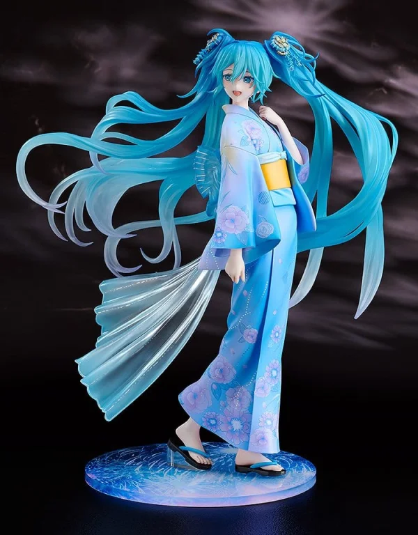 Character Vocal Series - Scale Figure - Miku Hatsune (Music & Fire Works Ver.)