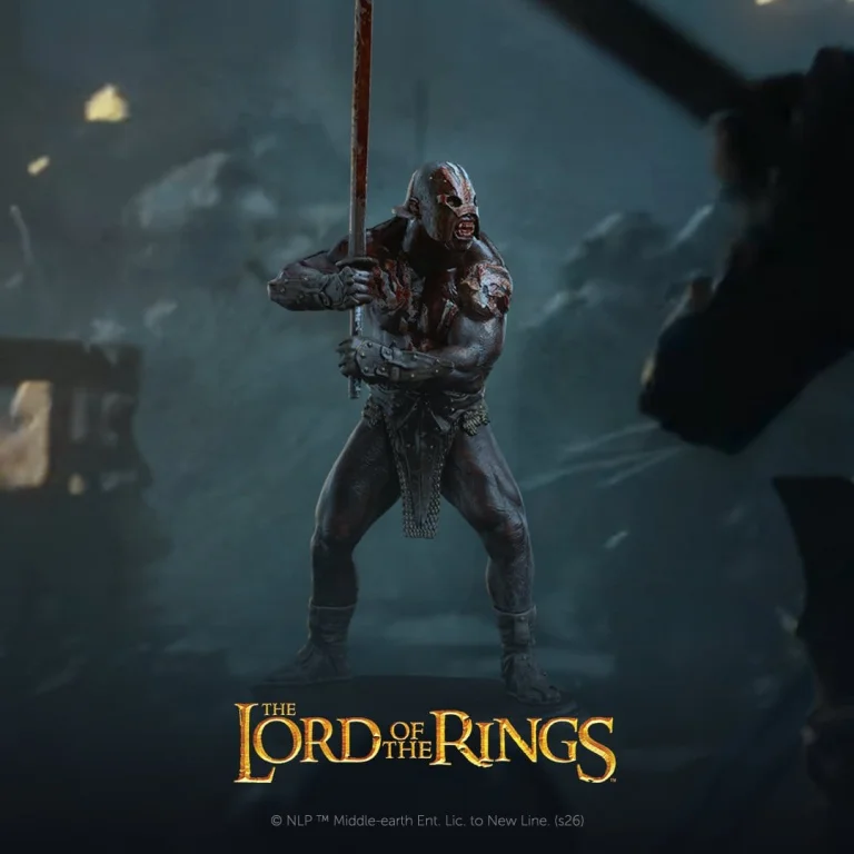Herr der Ringe - Miniature Statue - Uruk-Hai Berserker