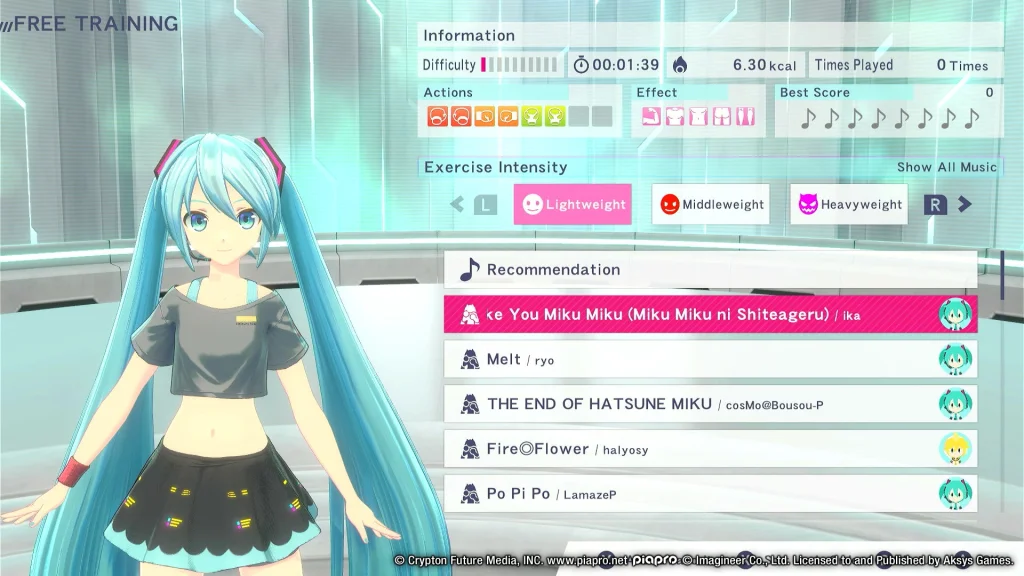 Fitness Boxing feat. HATSUNE MIKU (Switch)