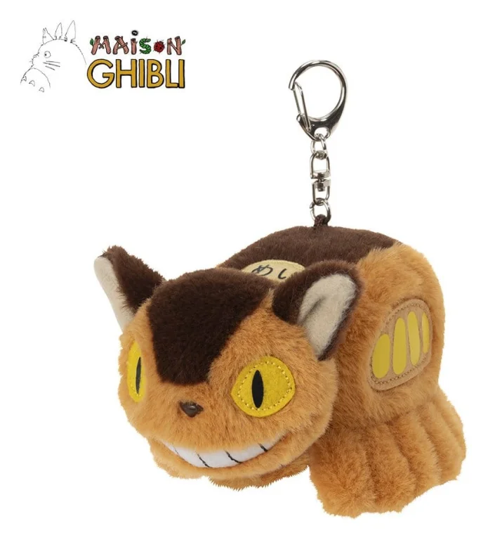 Mein Nachbar Totoro - Pl&uuml;sch-Schl&uuml;sselanh&auml;nger - Katzenbus