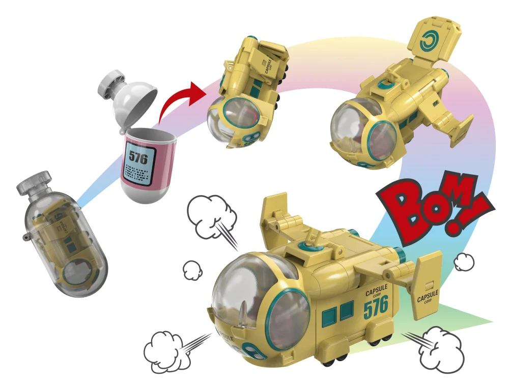 Dragon Ball - CHANGEARTS - HoiPoi Capsule No.576: Bulma's Airplane