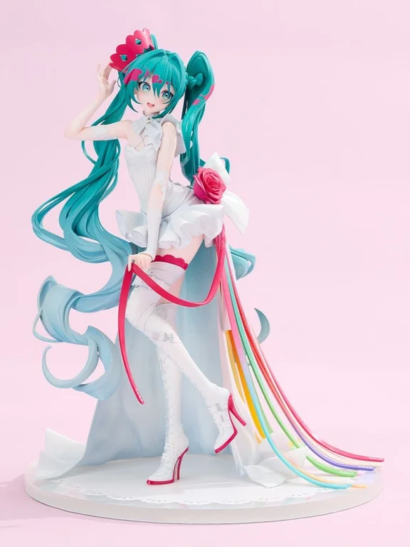 Character Vocal Series - Scale Figure - Miku Hatsune (Racing Miku: 15th "Rhapsody" 2010-2025)
