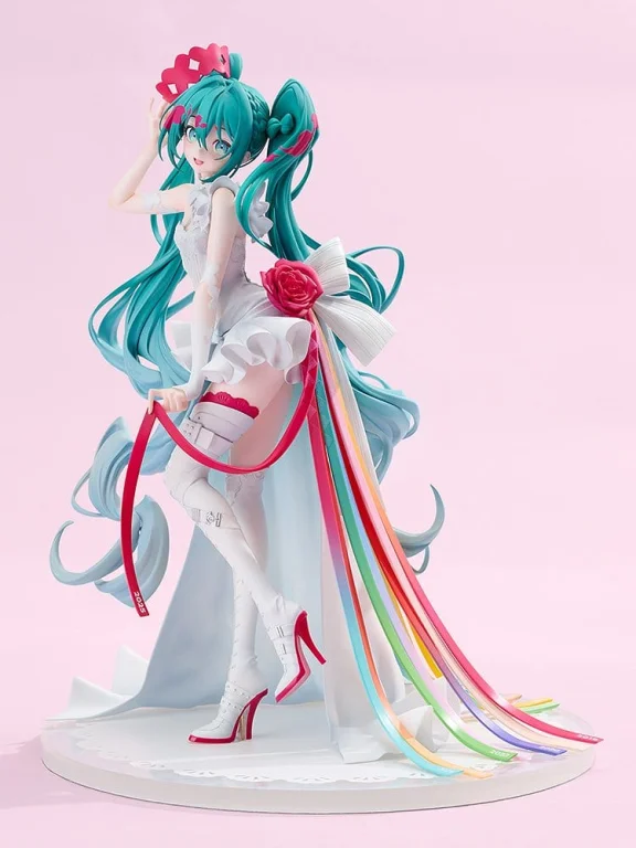 Character Vocal Series - Scale Figure - Miku Hatsune (Racing Miku: 15th "Rhapsody" 2010-2025)