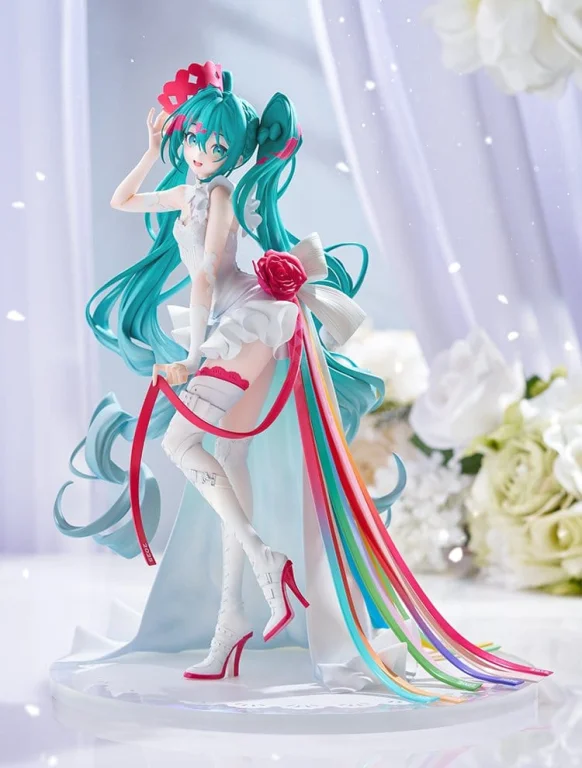 Character Vocal Series - Scale Figure - Miku Hatsune (Racing Miku: 15th "Rhapsody" 2010-2025)