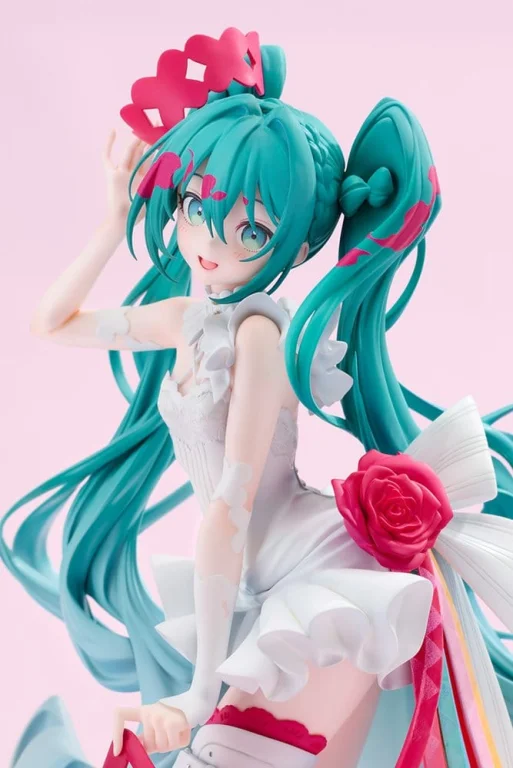 Character Vocal Series - Scale Figure - Miku Hatsune (Racing Miku: 15th "Rhapsody" 2010-2025)
