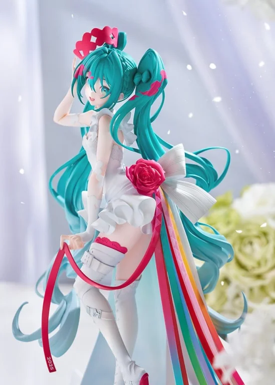 Character Vocal Series - Scale Figure - Miku Hatsune (Racing Miku: 15th "Rhapsody" 2010-2025)
