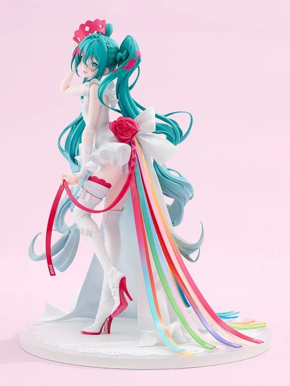 Character Vocal Series - Scale Figure - Miku Hatsune (Racing Miku: 15th "Rhapsody" 2010-2025)