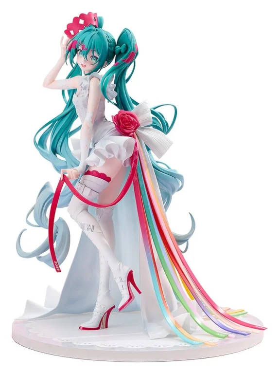 Character Vocal Series - Scale Figure - Miku Hatsune (Racing Miku: 15th "Rhapsody" 2010-2025)