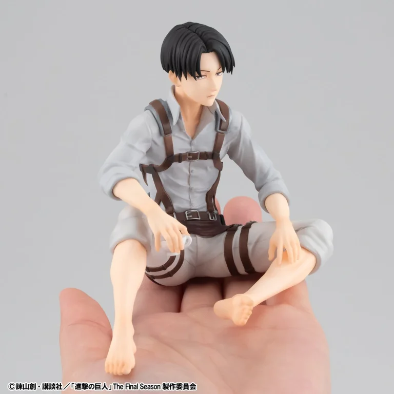 Attack on Titan - G.E.M. Series - Eren Yeager & Levi Ackerman (Palm Size) (Set)