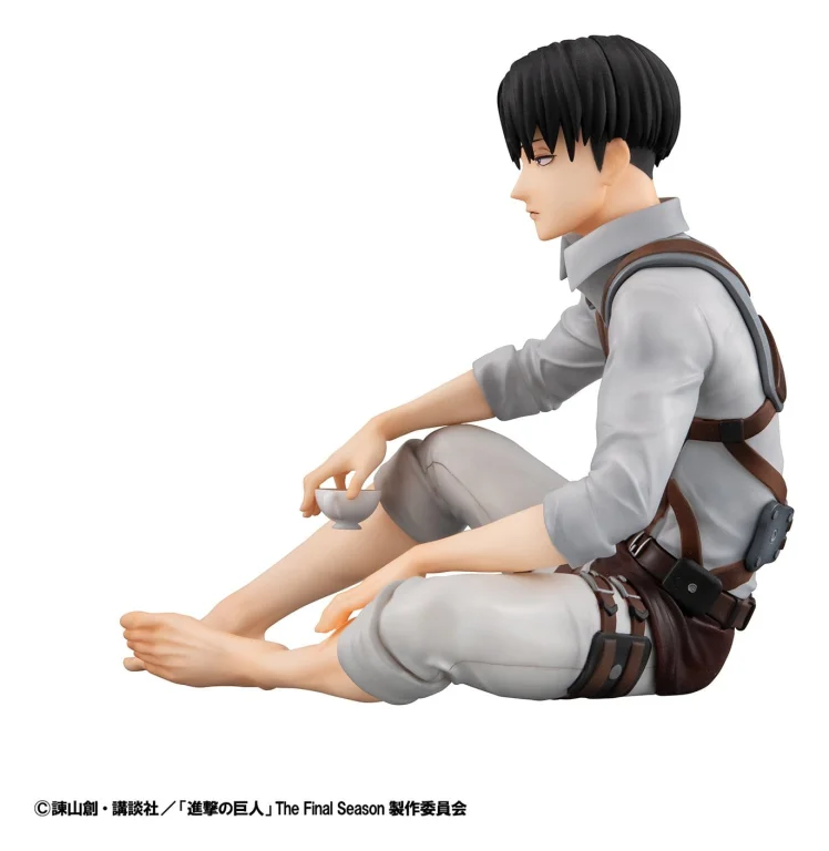 Attack on Titan - G.E.M. Series - Eren Yeager & Levi Ackerman (Palm Size) (Set)