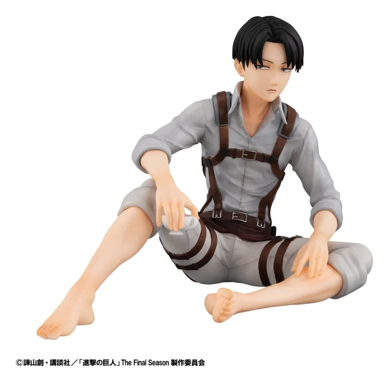 Attack on Titan - G.E.M. Series - Eren Yeager & Levi Ackerman (Palm Size) (Set)