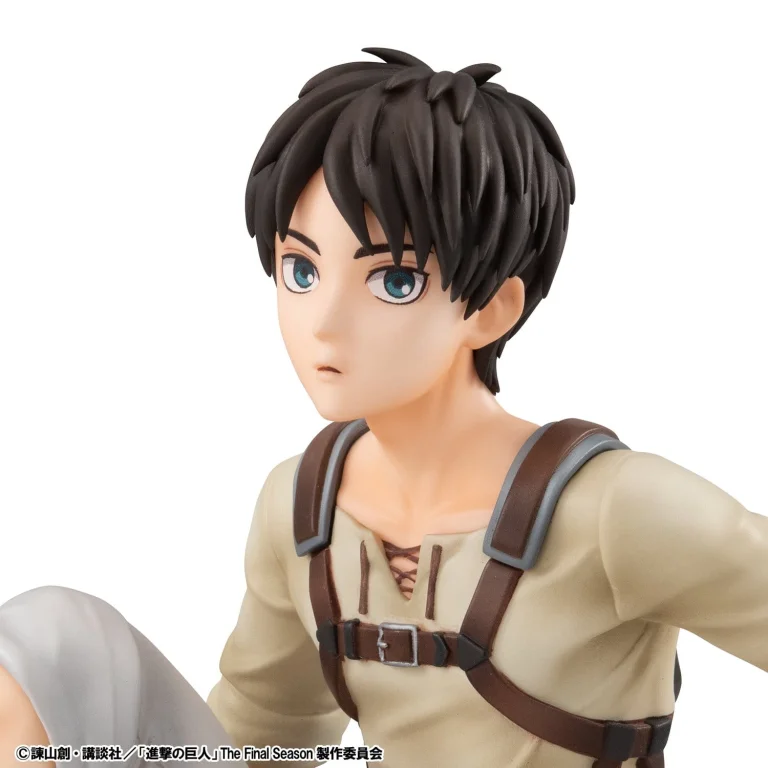 Attack on Titan - G.E.M. Series - Eren Yeager & Levi Ackerman (Palm Size) (Set)