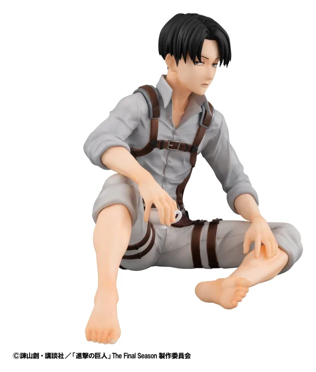 Attack on Titan - G.E.M. Series - Eren Yeager & Levi Ackerman (Palm Size) (Set)