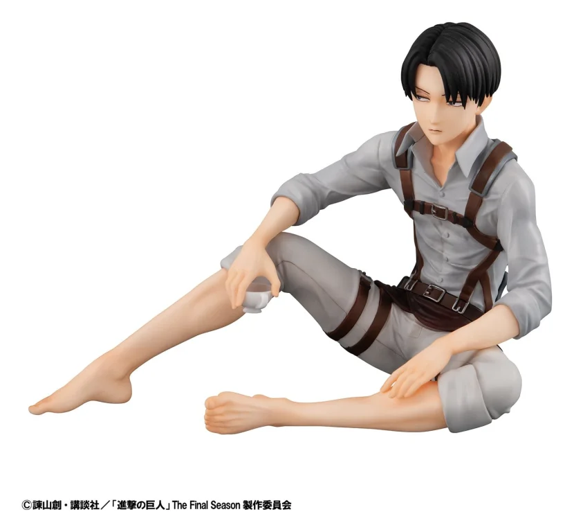 Attack on Titan - G.E.M. Series - Eren Yeager & Levi Ackerman (Palm Size) (Set)