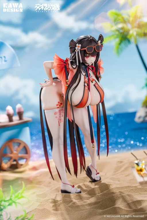 Daiblos Core - Scale Figure - Maree Rouge (The Celebration of Plum Blossoms) (Wet ver.)