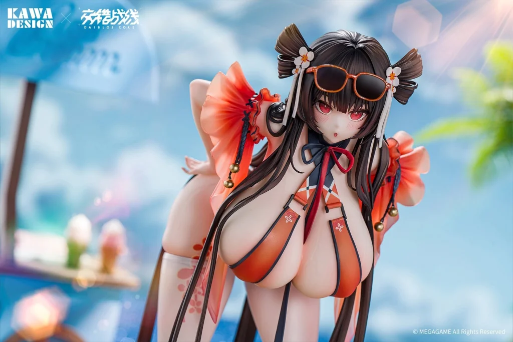 Daiblos Core - Scale Figure - Maree Rouge (The Celebration of Plum Blossoms) (Wet ver.)