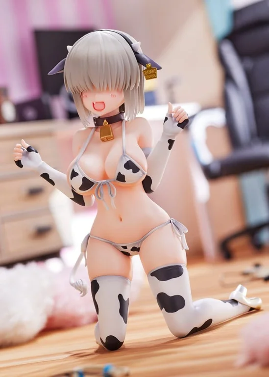 Uzaki-chan Wants to Hang Out! - Scale Figure - Yanagi Uzaki (Cow Bikini)