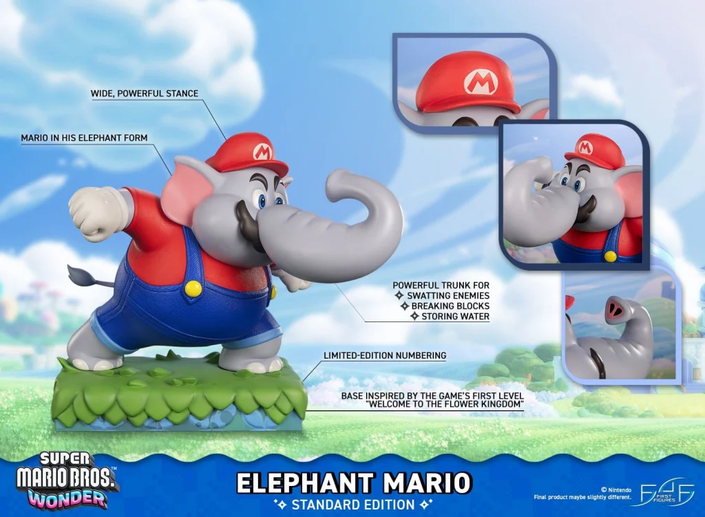 Super Mario - Non-Scale Figure - Elephant Mario (Standard Edition)