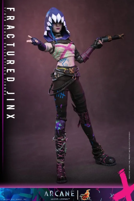 League of Legends - Scale Action Figure - Jinx (Fractured)