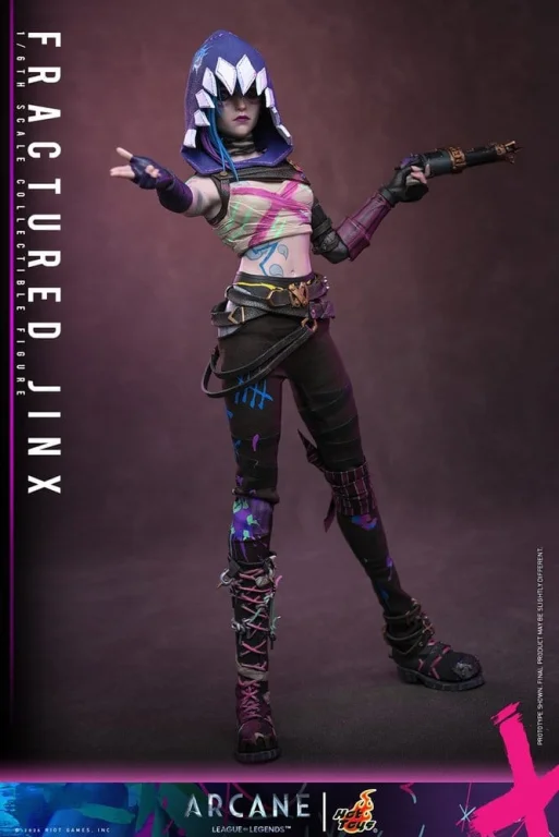 League of Legends - Scale Action Figure - Jinx (Fractured)