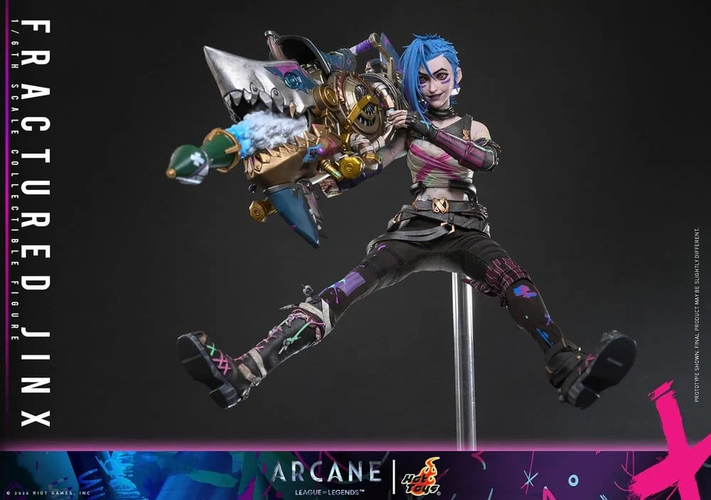 League of Legends - Scale Action Figure - Jinx (Fractured)