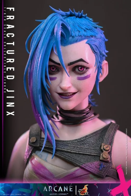 League of Legends - Scale Action Figure - Jinx (Fractured)