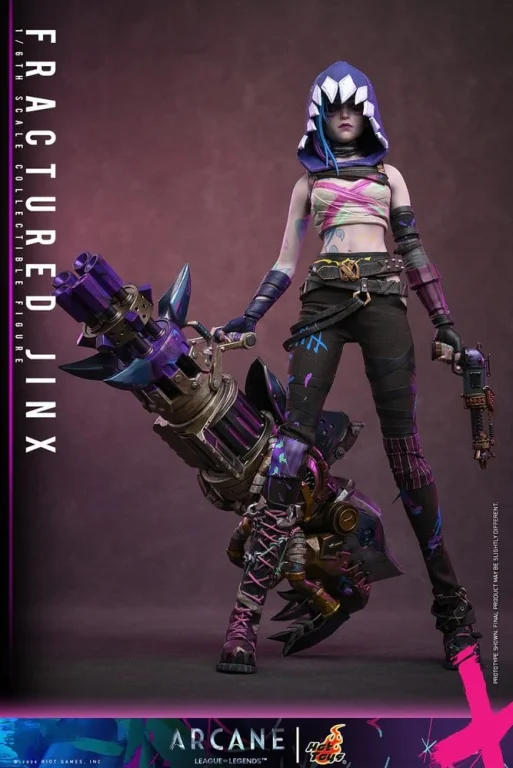 League of Legends - Scale Action Figure - Jinx (Fractured)