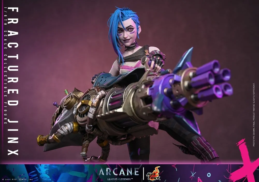 League of Legends - Scale Action Figure - Jinx (Fractured)