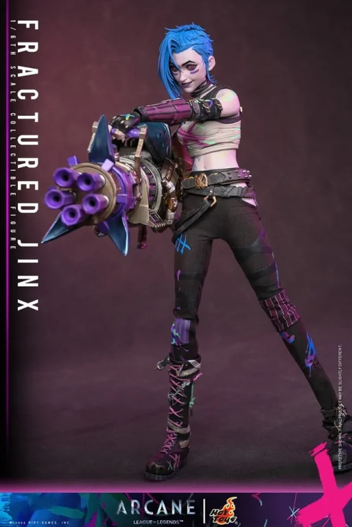 League of Legends - Scale Action Figure - Jinx (Fractured)