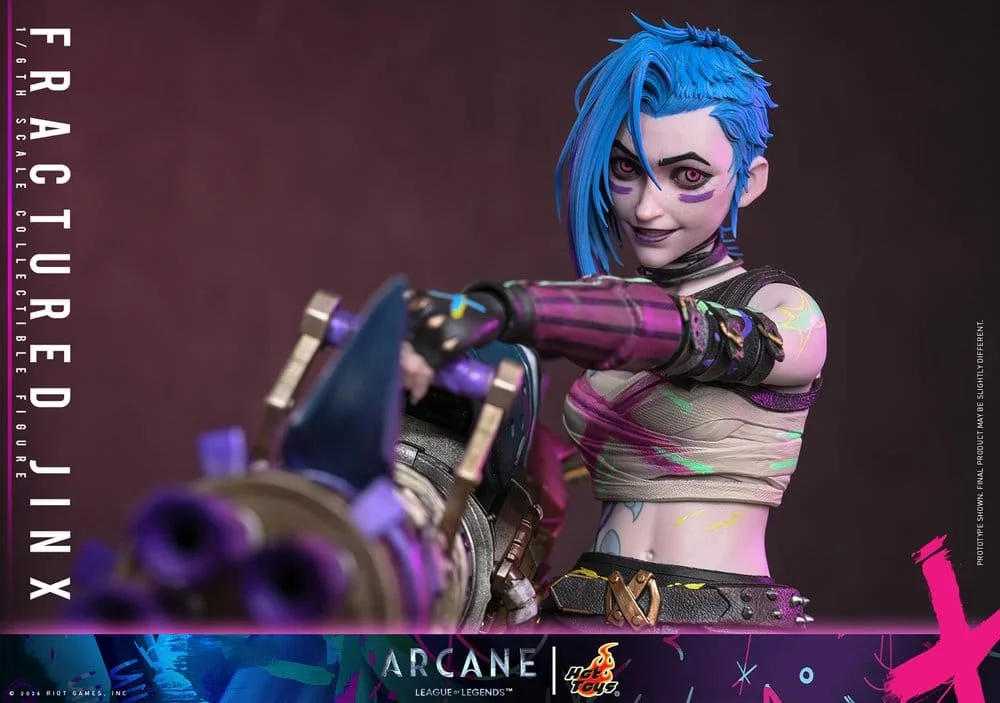 League of Legends - Scale Action Figure - Jinx (Fractured)