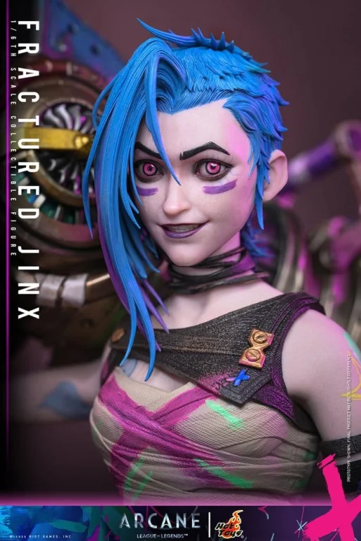 League of Legends - Scale Action Figure - Jinx (Fractured)