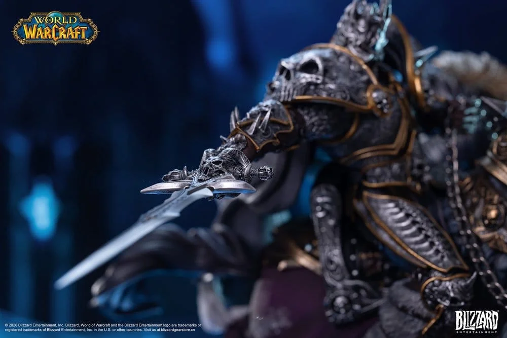 Warcraft - Non-Scale Figure - The Lich King & Invincible