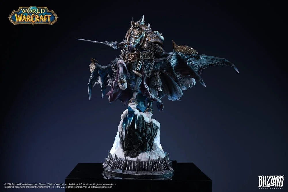 Warcraft - Non-Scale Figure - The Lich King & Invincible