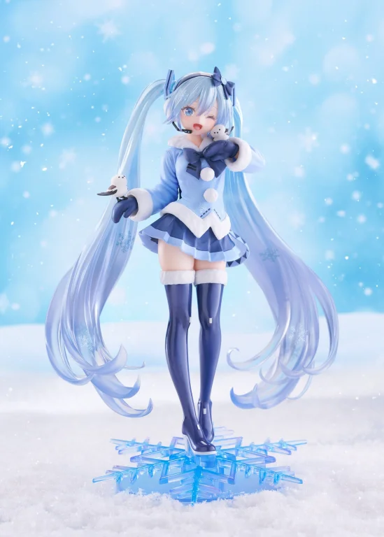 Character Vocal Series - AMP+ Figure - Miku Hatsune (Snow) (All Stars) (2012 Ver.)