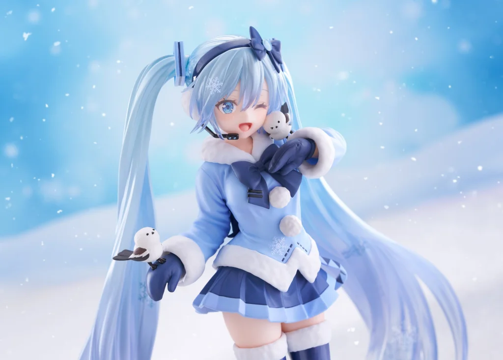 Character Vocal Series - AMP+ Figure - Miku Hatsune (Snow) (All Stars) (2012 Ver.)