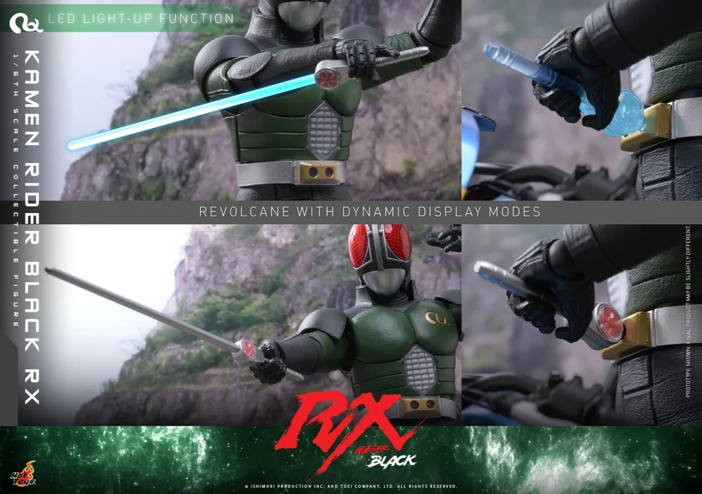 Kamen Rider - Scale Action Figure - Kamen Rider Black RX