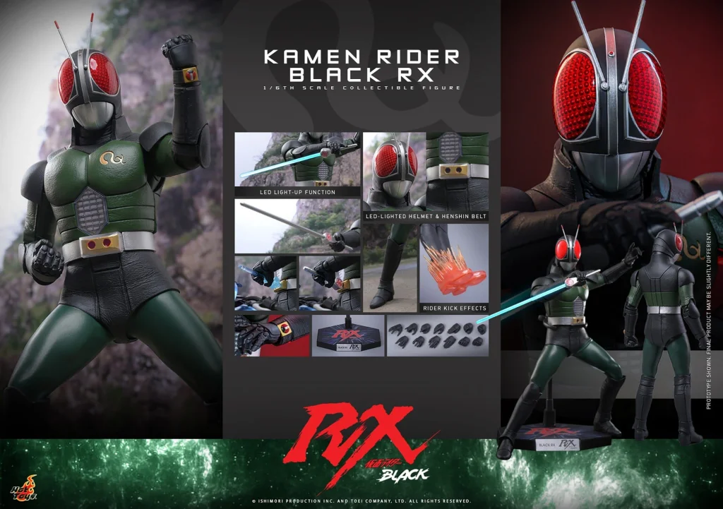 Kamen Rider - Scale Action Figure - Kamen Rider Black RX